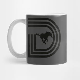 SMU Triple D Logo BW Mug